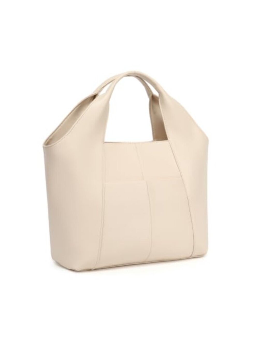 Women's Vegan Leather Shoulder Bag Top Handle Crossbody Multi-Pocket